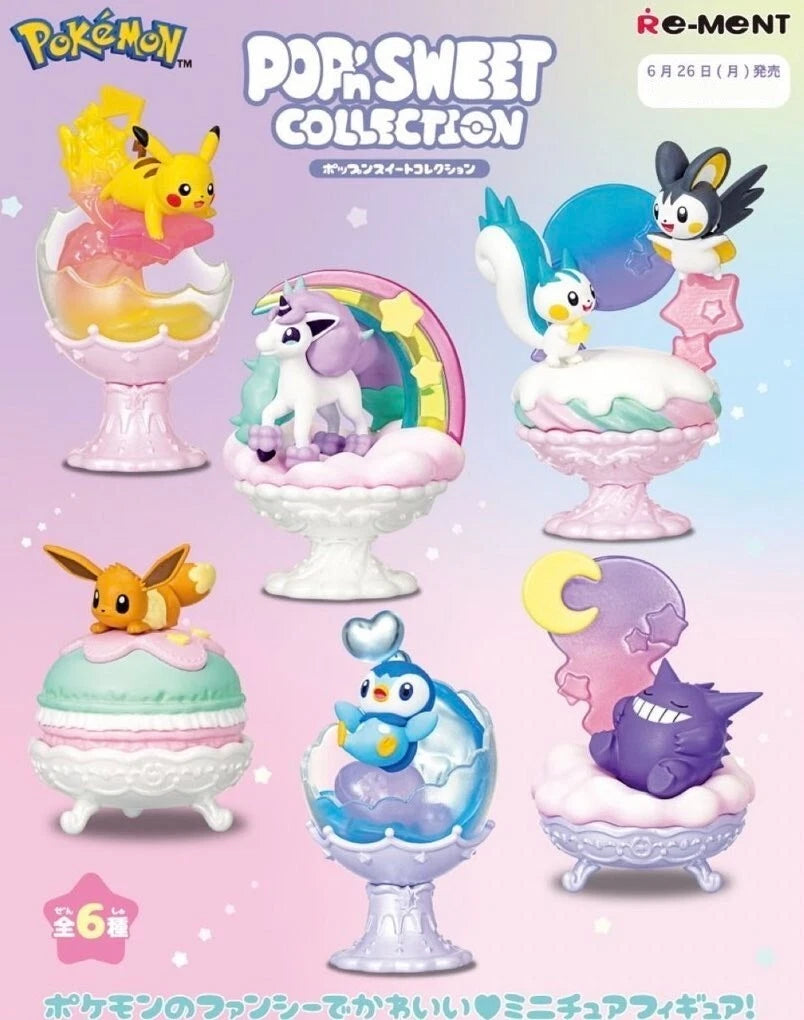 Pokémon Re-Ment – Poké Sweet Collection | Figurines miniatures à collectionner