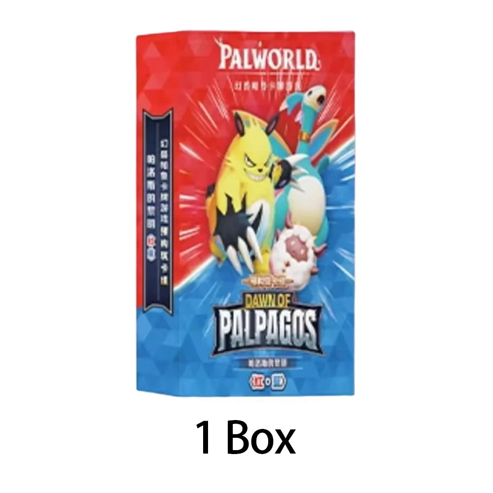Palworld TCG – Deck Pré-construit "Dawn of Palpagos" – Rouge / Bleu (Édition Chinoise Simplifiée)