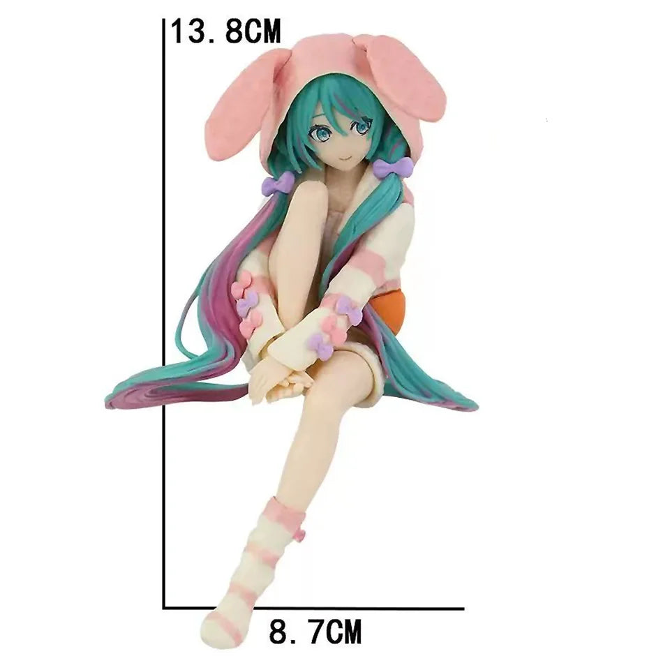 Figurine Hatsune Miku – Noodle Stopper, pyjama à oreilles de lapin