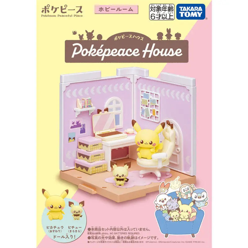 Coffret Figurines Pokémon Takara Tomy – Collection Pokepeace House
