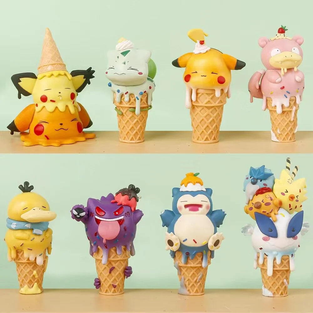 Pokémon Ice Cream – Figurines Kawaii