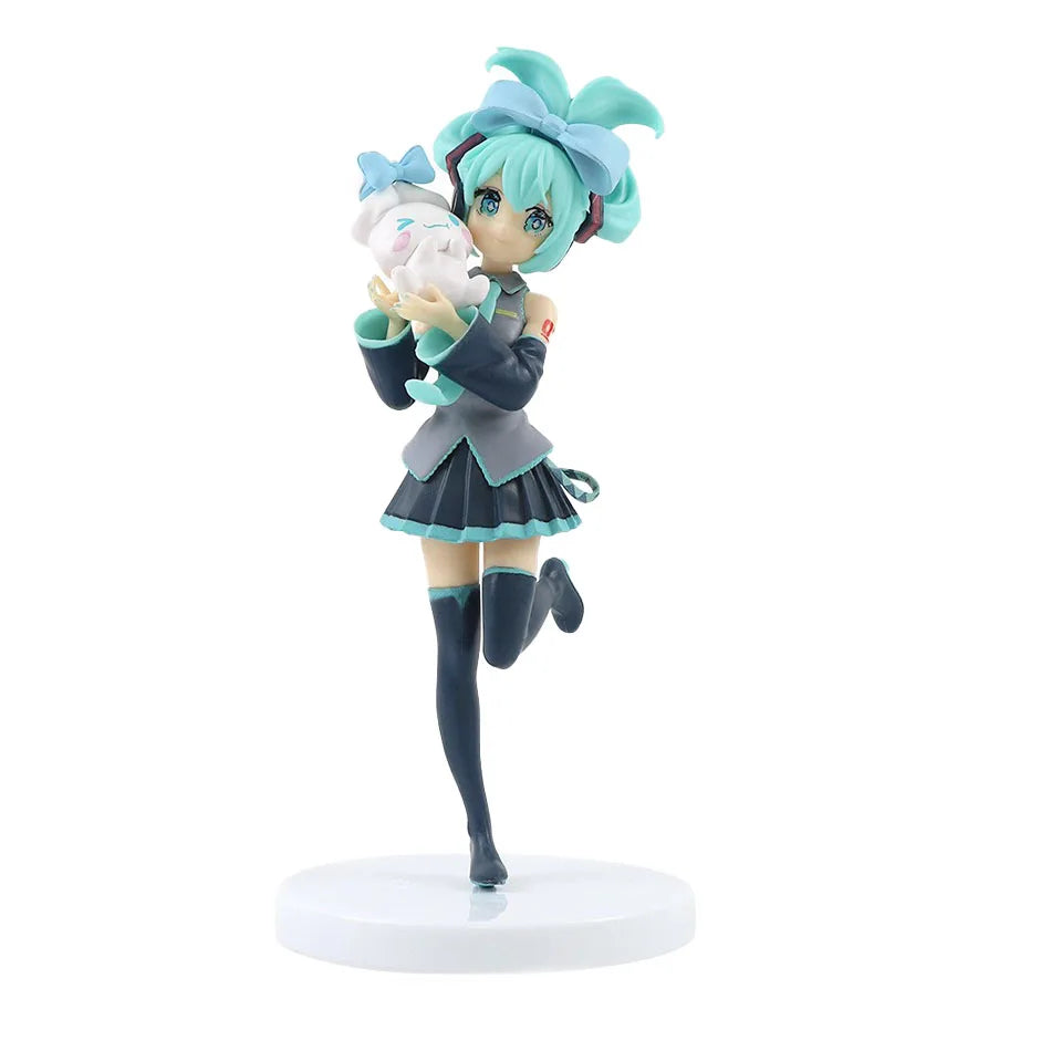 Hatsune Miku × Cinnamoroll – Figurine Kawaii