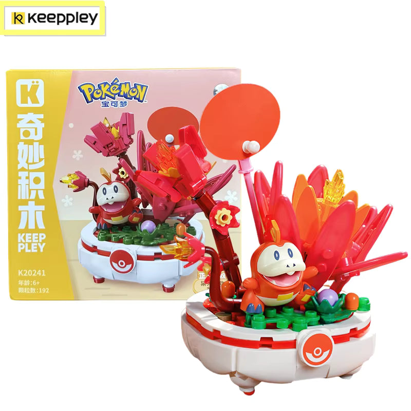 Pokémon Chochodile (Fuecoco) Bonsaï – Keeppley Original K20241 | 192 pièces