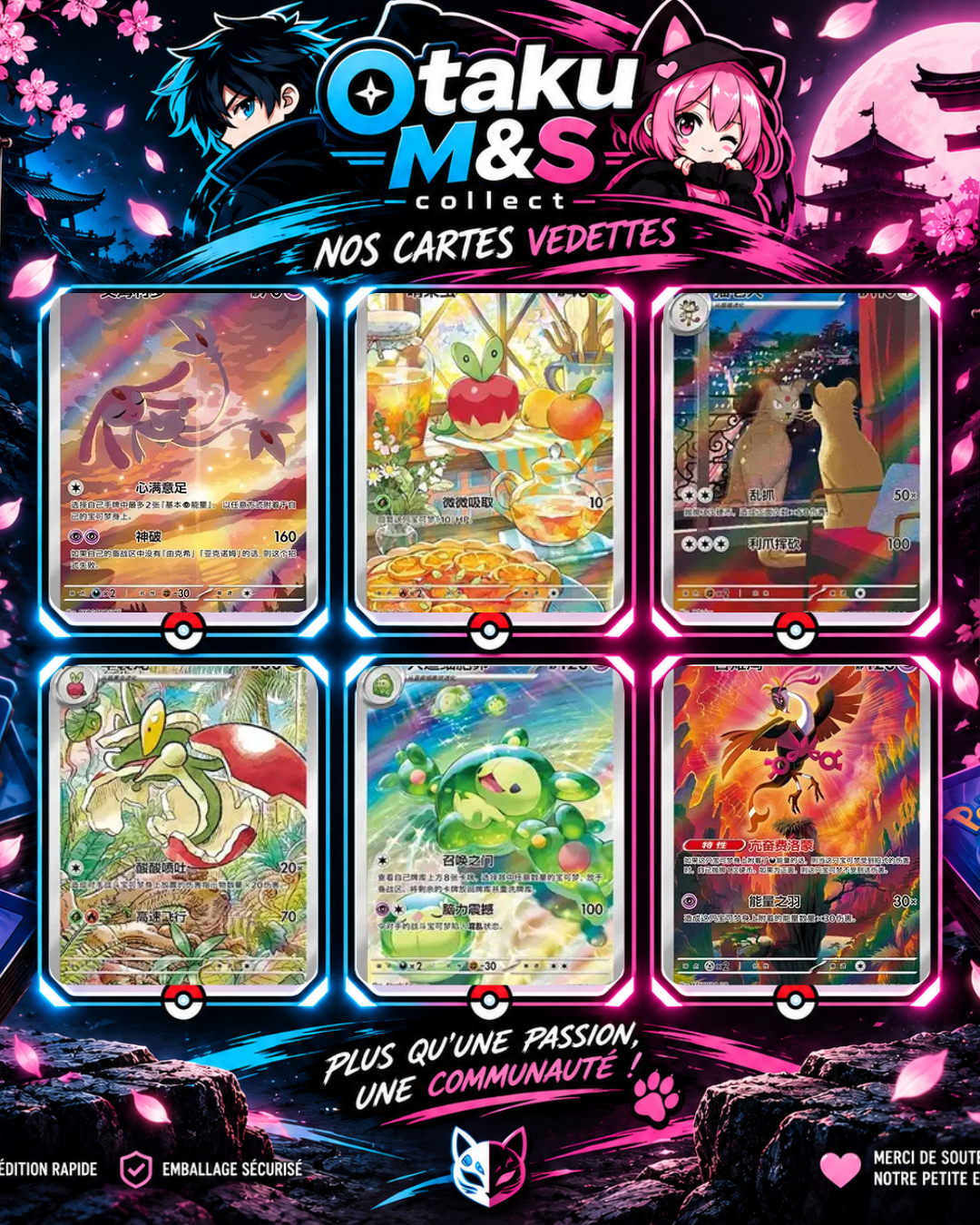 Pokémon GemPack Vol. 6 – Boîte de boosters en chinois