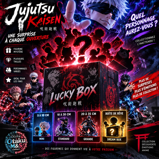 🎁 Lucky Box – Figurine surprise inspirée de Jujutsu Kaisen