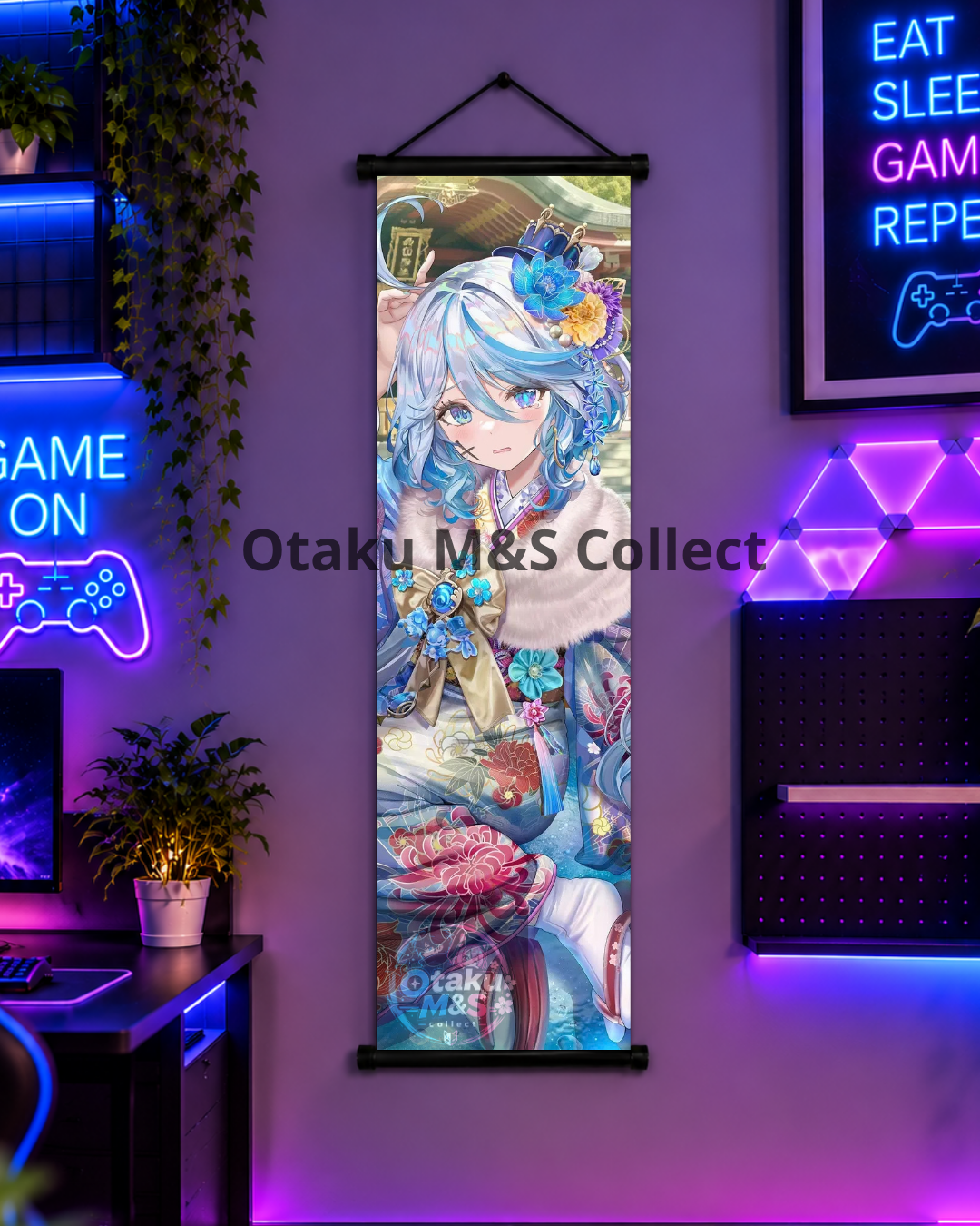 Genshin Impact – Affiche Anime sur Toile | Otaku M&S Collect