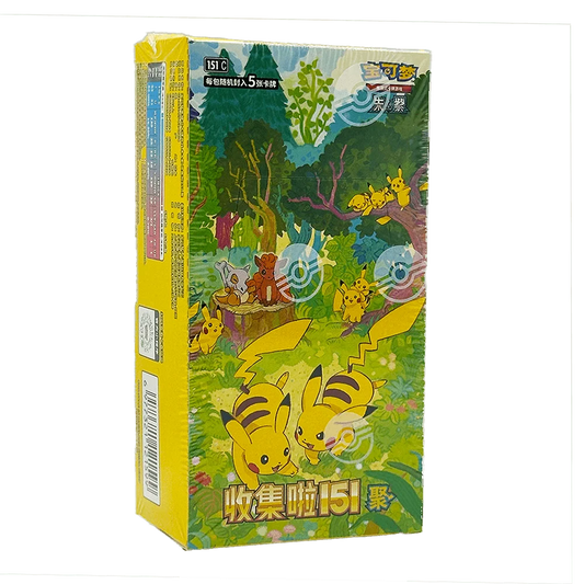 Pokémon TCG – Collect 151 Gather [151C] – JuYi Slimming Box