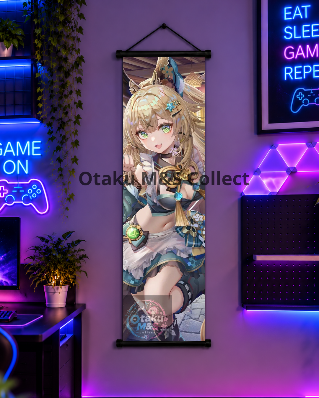 Genshin Impact – Affiche Anime sur Toile | Otaku M&S Collect