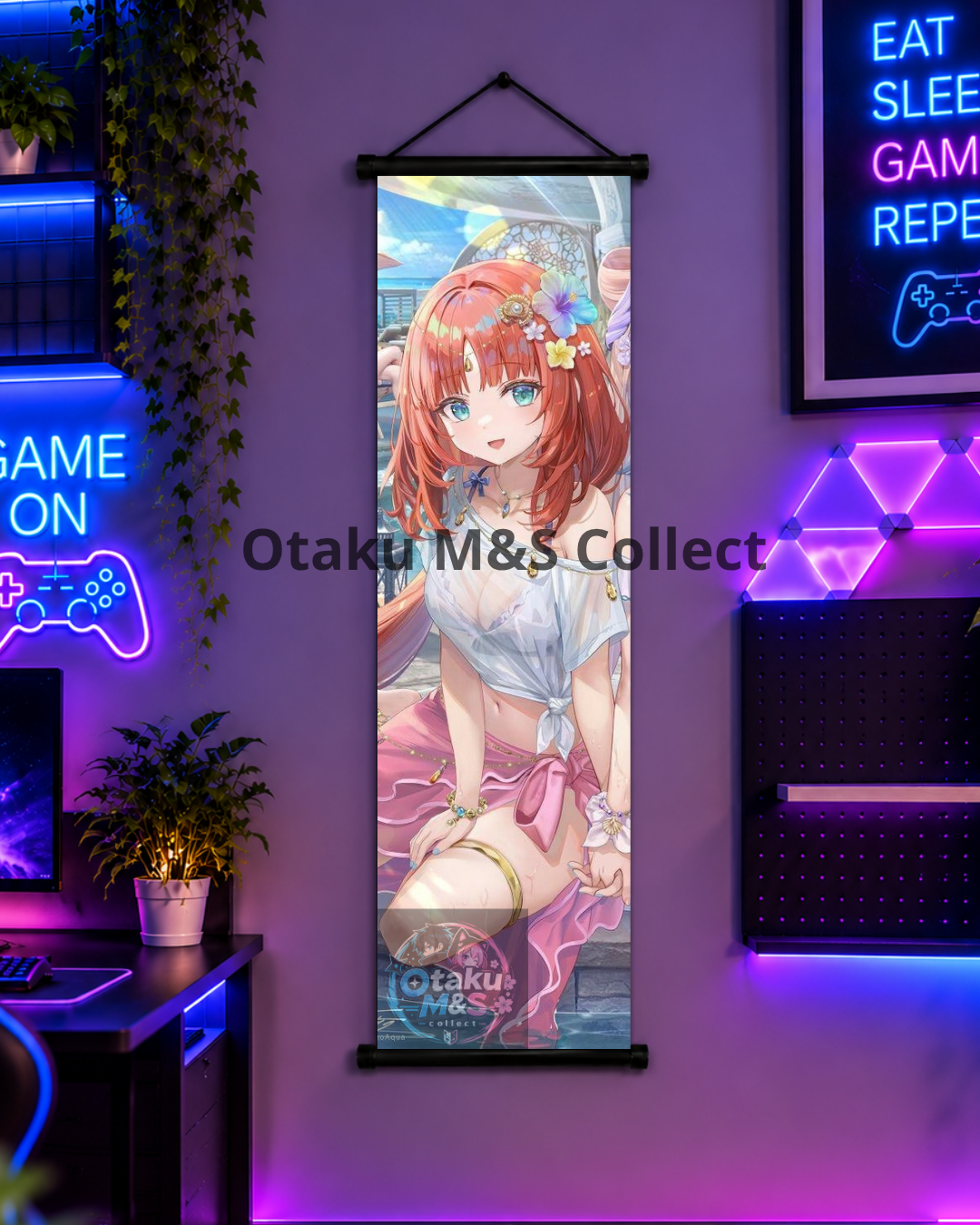 Genshin Impact – Affiche Anime sur Toile | Otaku M&S Collect