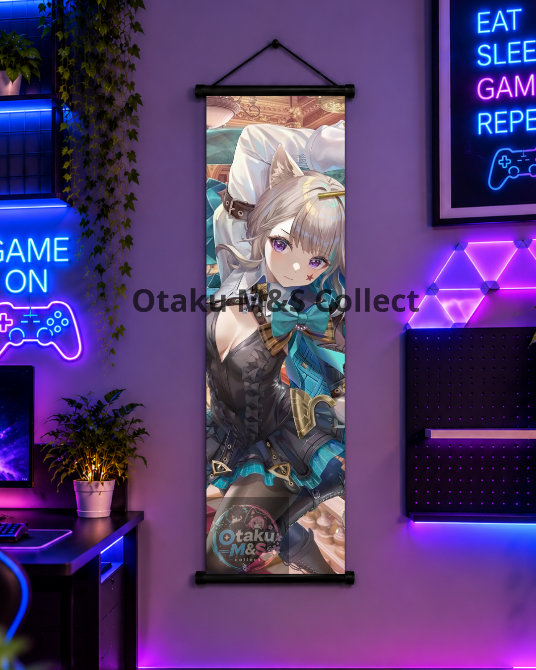 Genshin Impact – Affiche Anime sur Toile | Otaku M&S Collect