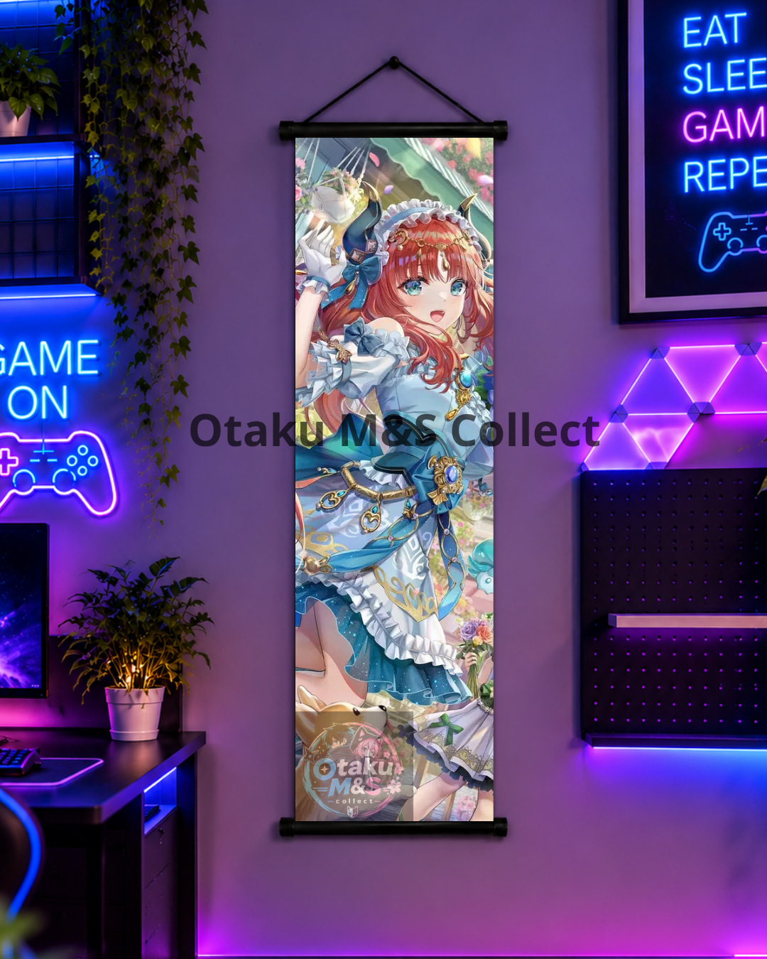 Genshin Impact – Affiche Anime sur Toile | Otaku M&S Collect