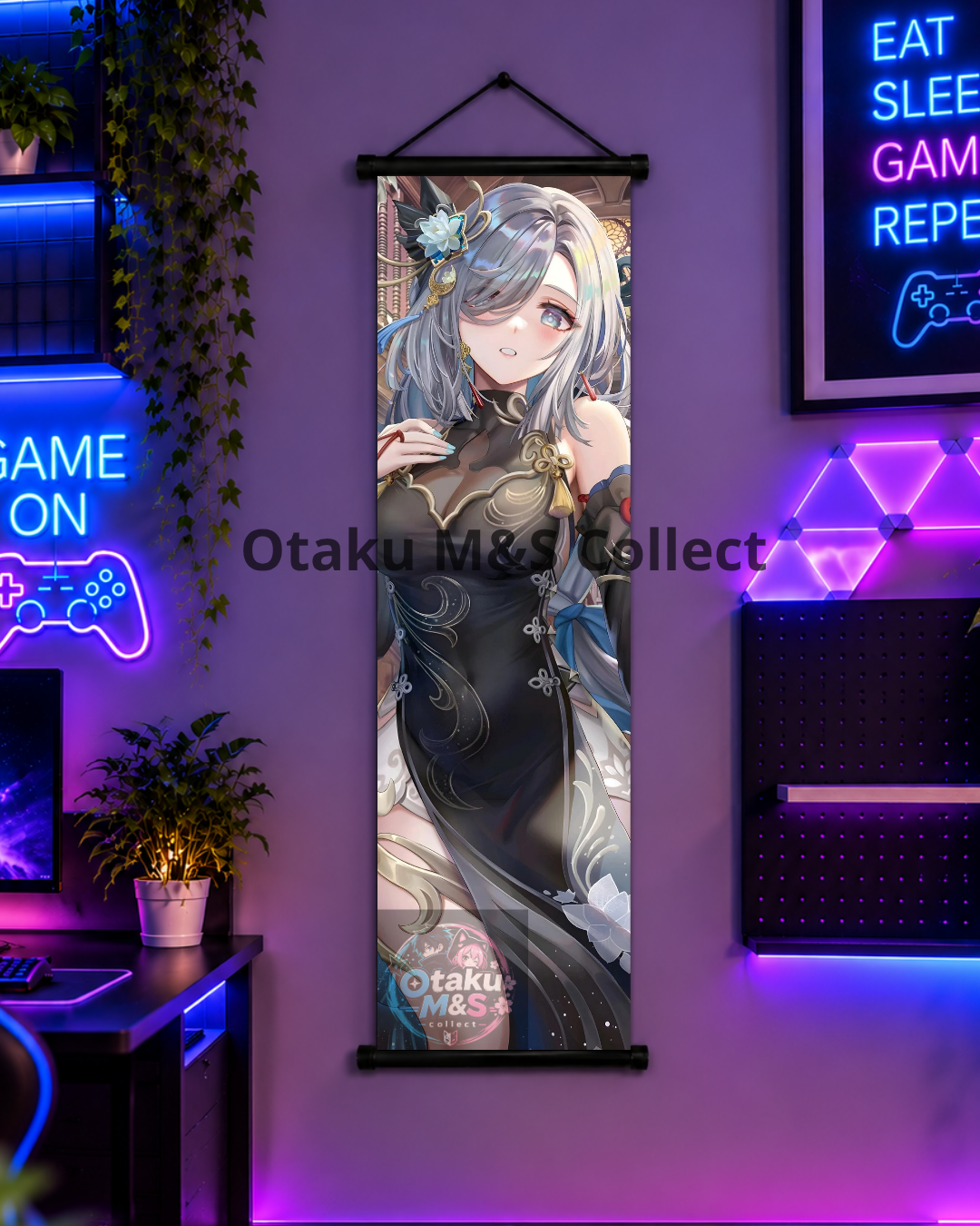 Genshin Impact – Affiche Anime sur Toile | Otaku M&S Collect