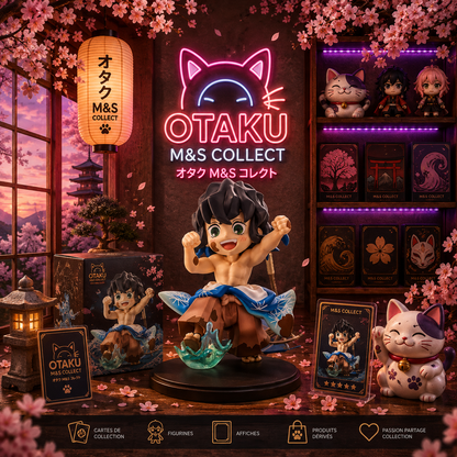 New Anime Figure Demon Slayer Figures Kimetsu No Yaiba Doll Plum Rain Series Blind Box Figurine Warrior Action Figure Model Toys