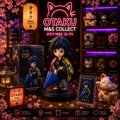 New Anime Figure Demon Slayer Figures Kimetsu No Yaiba Doll Plum Rain Series Blind Box Figurine Warrior Action Figure Model Toys