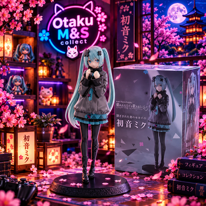 Hatsune Miku – Figurine Closed Window Sekai – Style sombre