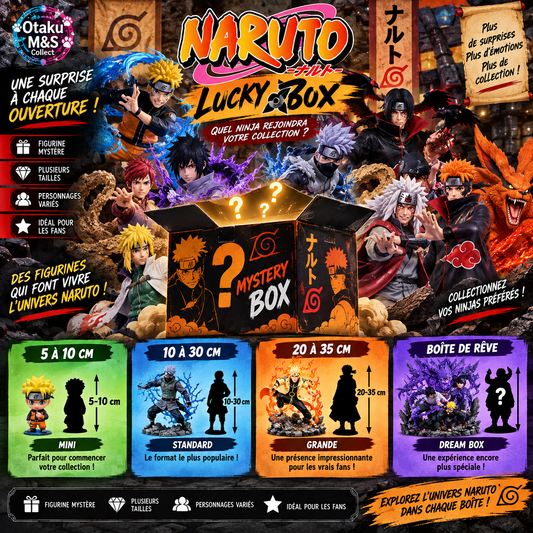 Coffret surprise Naruto – Figurines mystère