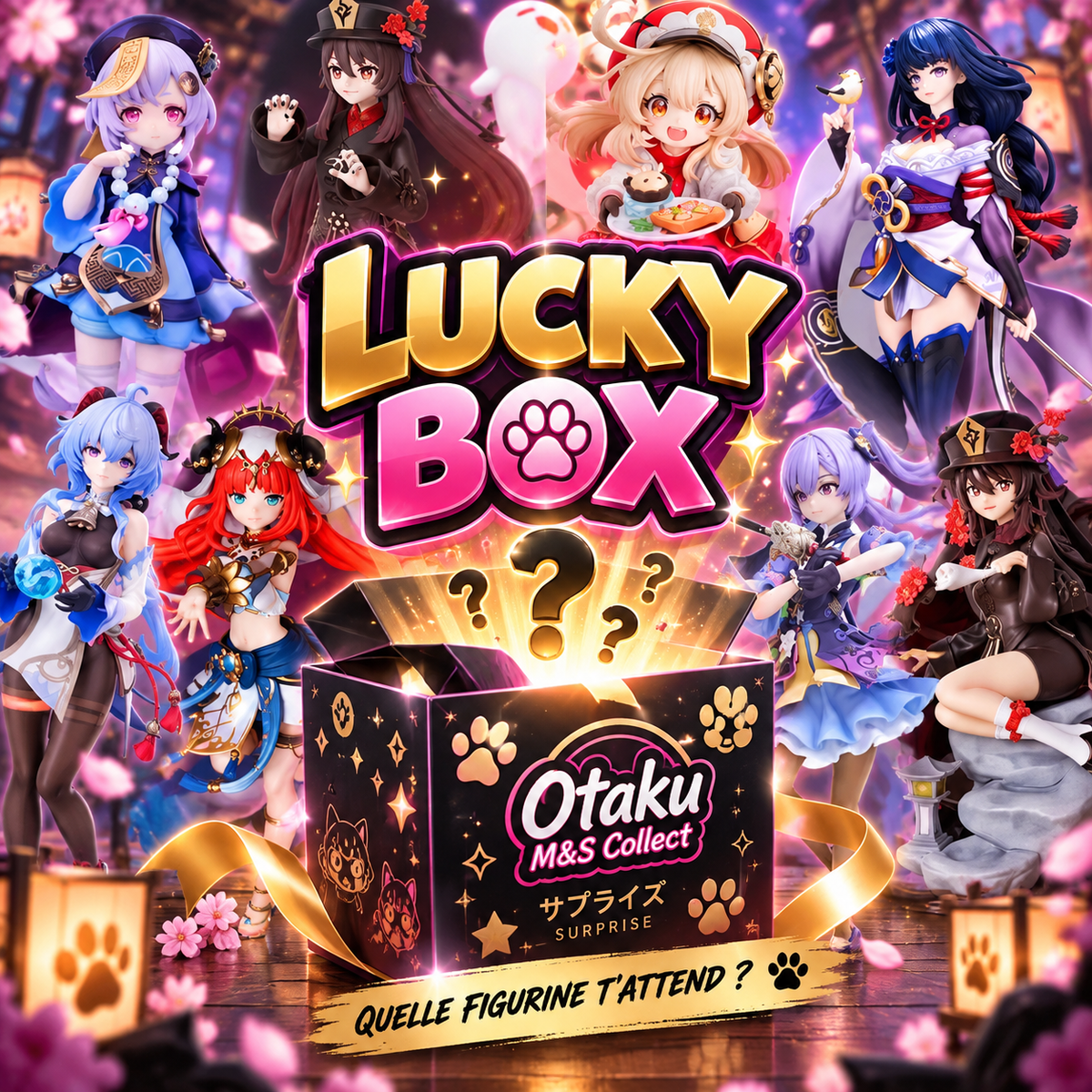 Lucky Box – Figurine Surprise Genshin Impact