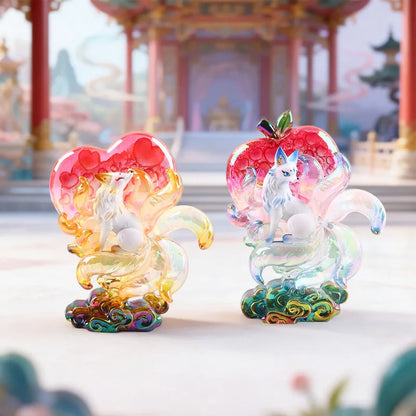 Renard à Neuf Queues – Figurines Mystères Kitsune | Collection Fantastique