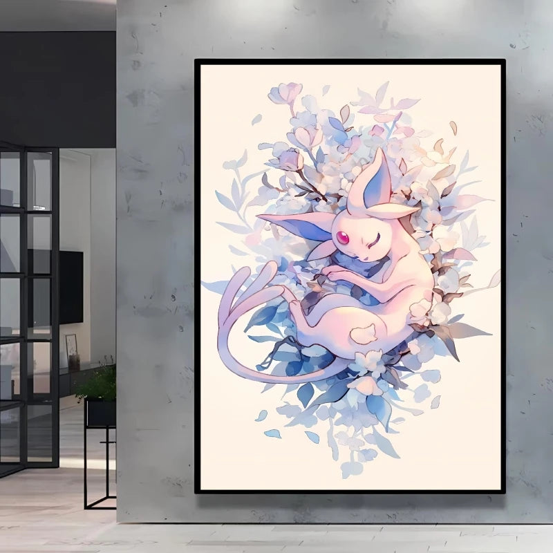 Affiches Pokémon sur toile – Plusieurs personnages et formats