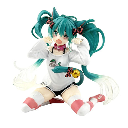 Hatsune Miku – Figurine Neko Cat Girl – Tenue blanche