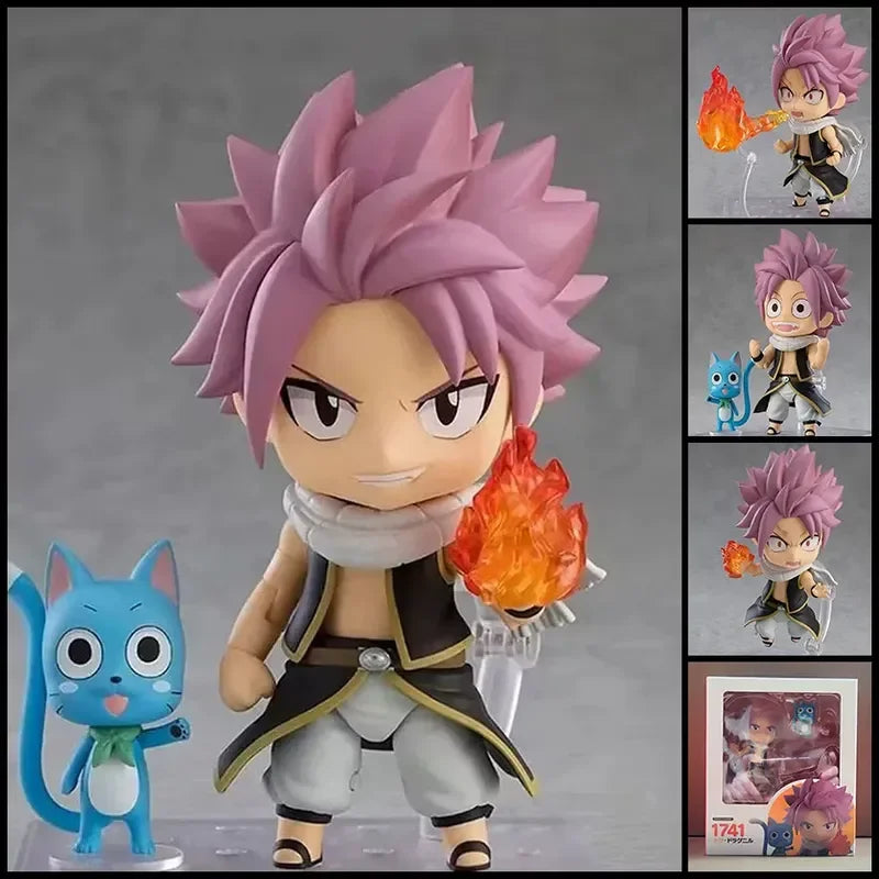 Fairy Tail – Figurine Nendoroid Natsu Dragneel & Happy