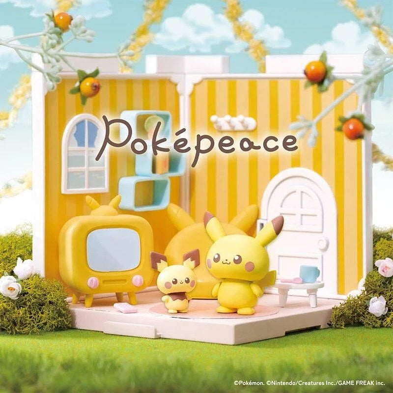 Coffret Figurines Pokémon Takara Tomy – Collection Pokepeace House