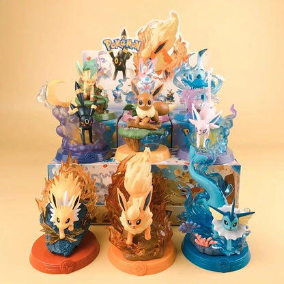 Figurine Eeveelution – Sylveon & Vaporeon