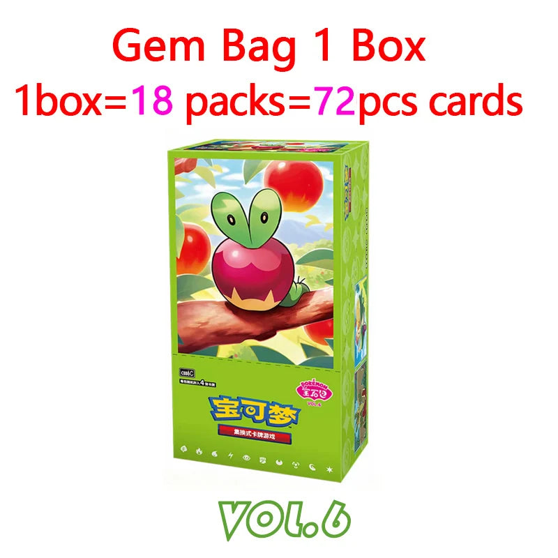 Pokémon GemPack Vol. 6 – Boîte de boosters en chinois
