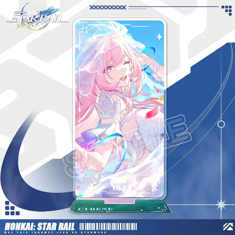 Honkai: Star Rail – Présentoirs Acryliques Light Cone | 16 cm – Plusieurs personnages