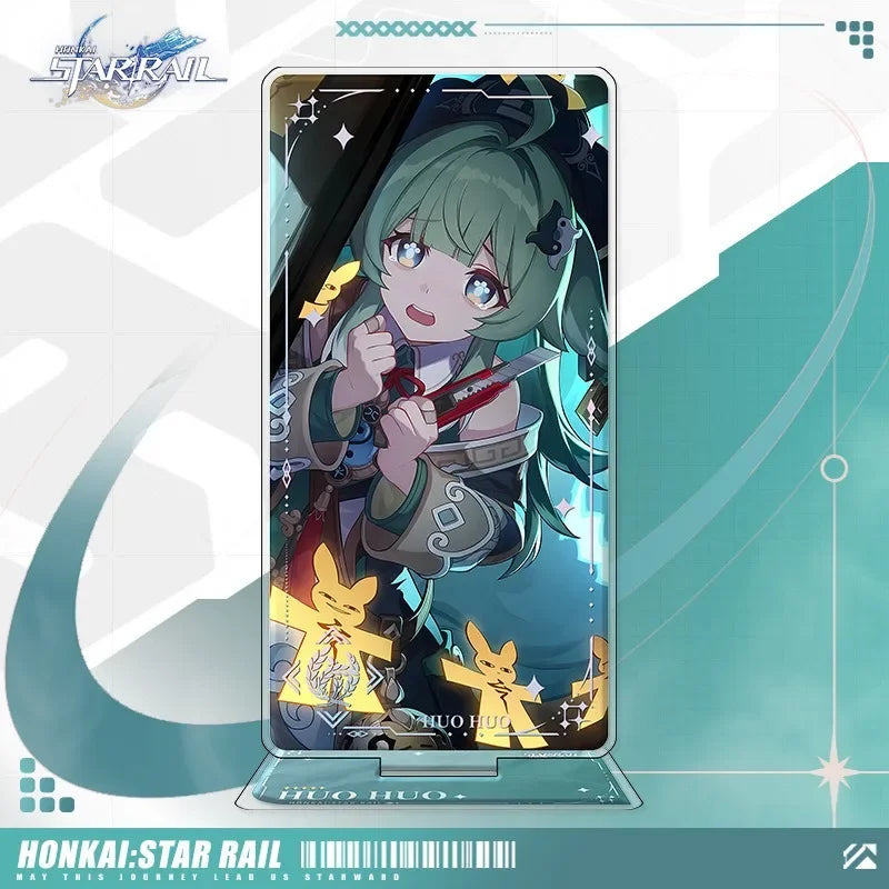 Honkai: Star Rail – Présentoirs Acryliques Light Cone | 16 cm – Plusieurs personnages