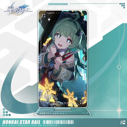 Honkai: Star Rail – Présentoirs Acryliques Light Cone | 16 cm – Plusieurs personnages