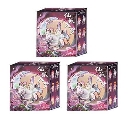 Renard à Neuf Queues – Figurines Mystères Kitsune | Collection Fantastique