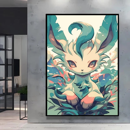 Affiches Pokémon sur toile – Plusieurs personnages et formats