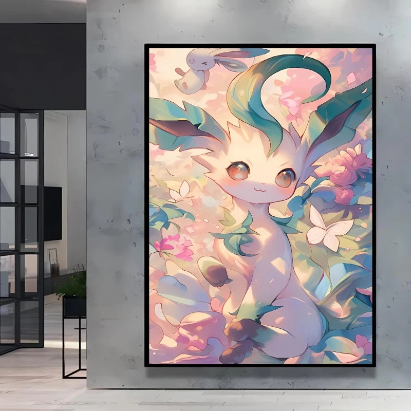 Affiches Pokémon sur toile – Plusieurs personnages et formats