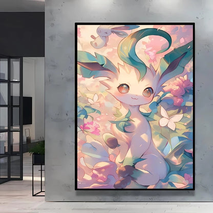 Affiches Pokémon sur toile – Plusieurs personnages et formats