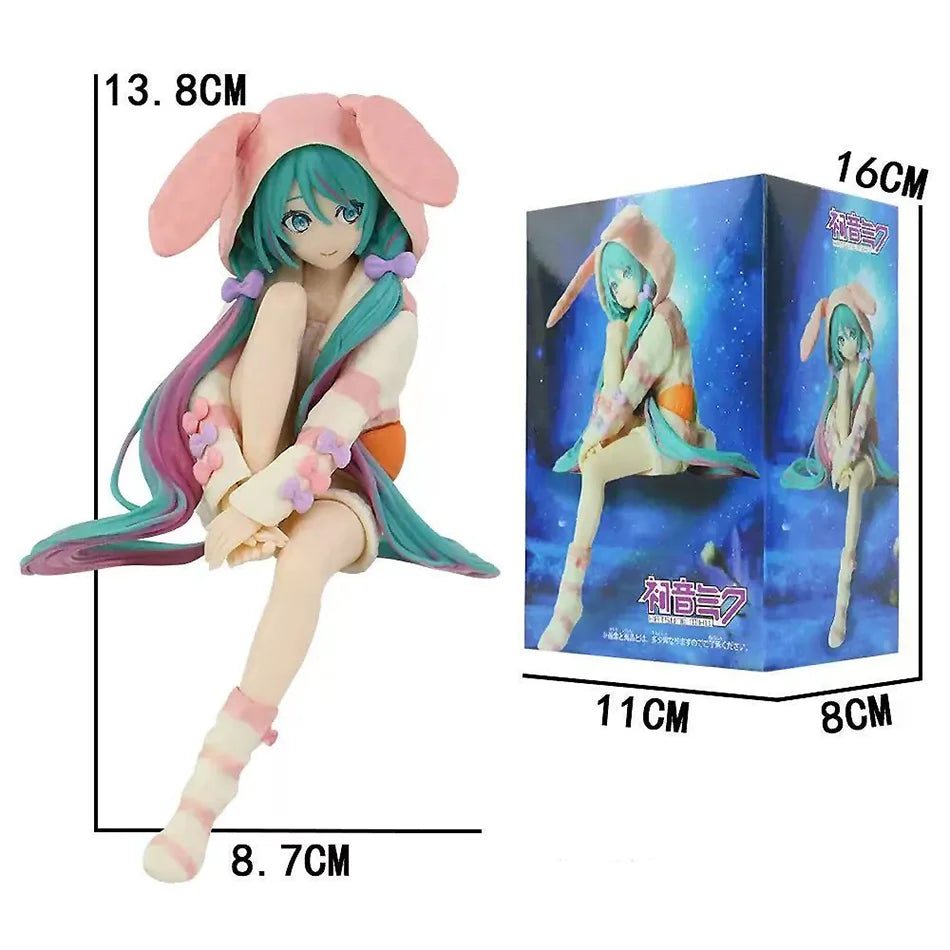 Figurine Hatsune Miku – Noodle Stopper, pyjama à oreilles de lapin