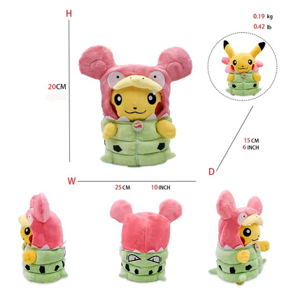 Pokémon – Peluche Pikachu déguisé – 13 variantes à collectionner