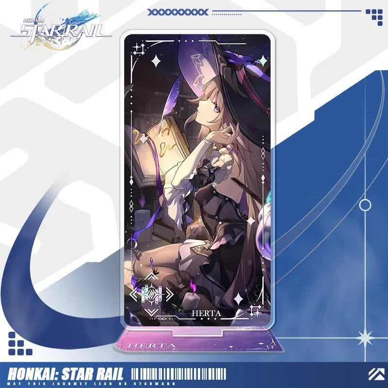 Honkai: Star Rail – Présentoirs Acryliques Light Cone | 16 cm – Plusieurs personnages
