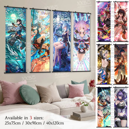 Affiche sur toile – Honkai: Star Rail | Plusieurs personnage