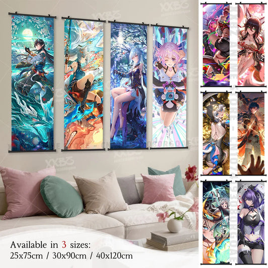 Affiche sur toile – Honkai: Star Rail | Plusieurs personnage