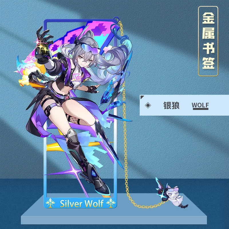 Marque-page en métal Honkai: Star Rail