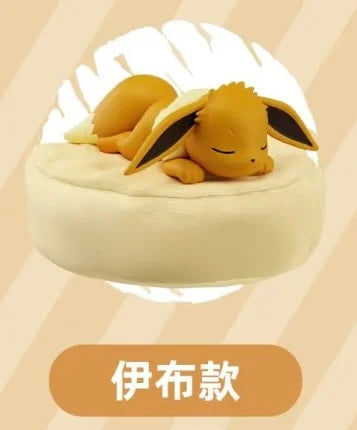 Figurine Pokémon Évoli & Évolutions avec coussin – Plusieurs modèles