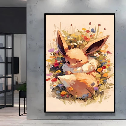 Affiches Pokémon sur toile – Plusieurs personnages et formats