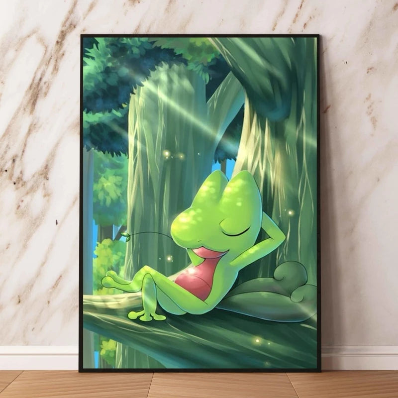 Affiche sur toile Pokémon – Évoli, Évolutions & autres Pokémon