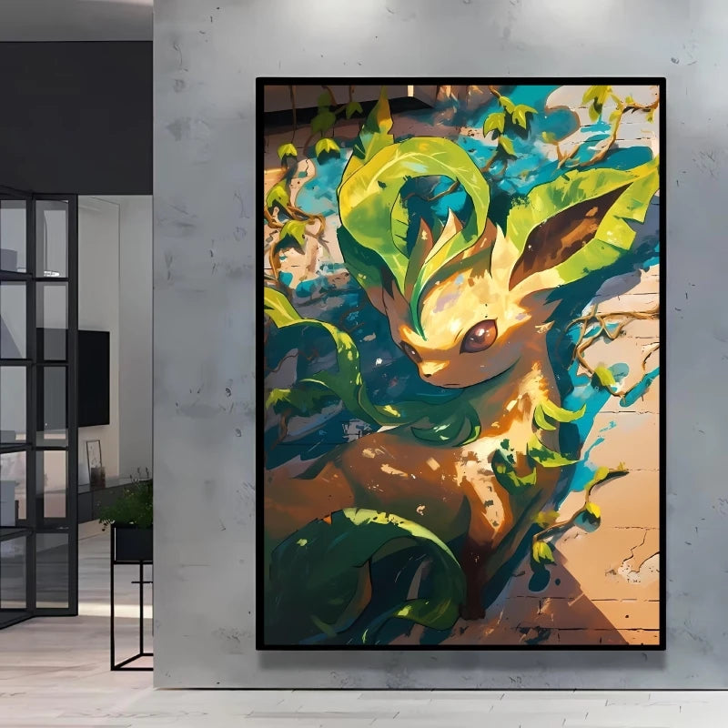 Affiches Pokémon sur toile – Plusieurs personnages et formats