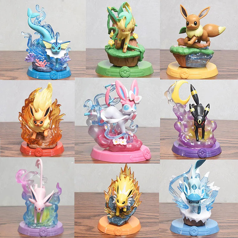 Figurine Eeveelution – Sylveon & Vaporeon