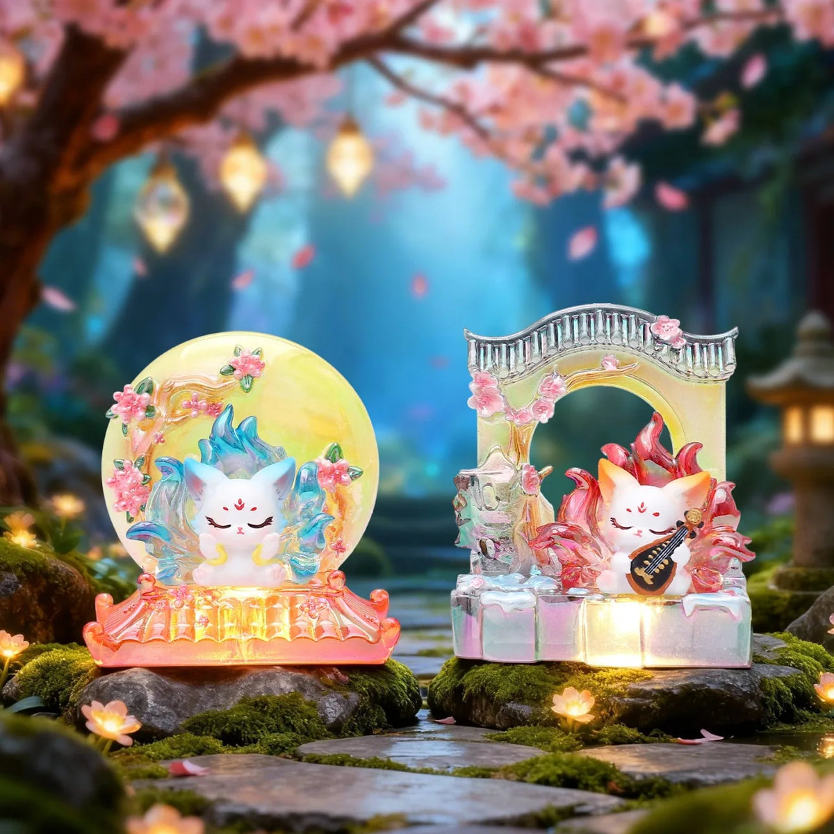 Renard à neuf queues – Série 2 | Figurine mystère lumineuse