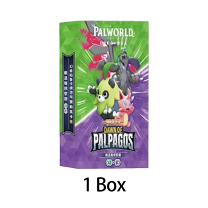 Palworld TCG – Deck Pré-construit "Dawn of Palpagos" – Vert / Violet (Édition Chinoise Simplifiée)