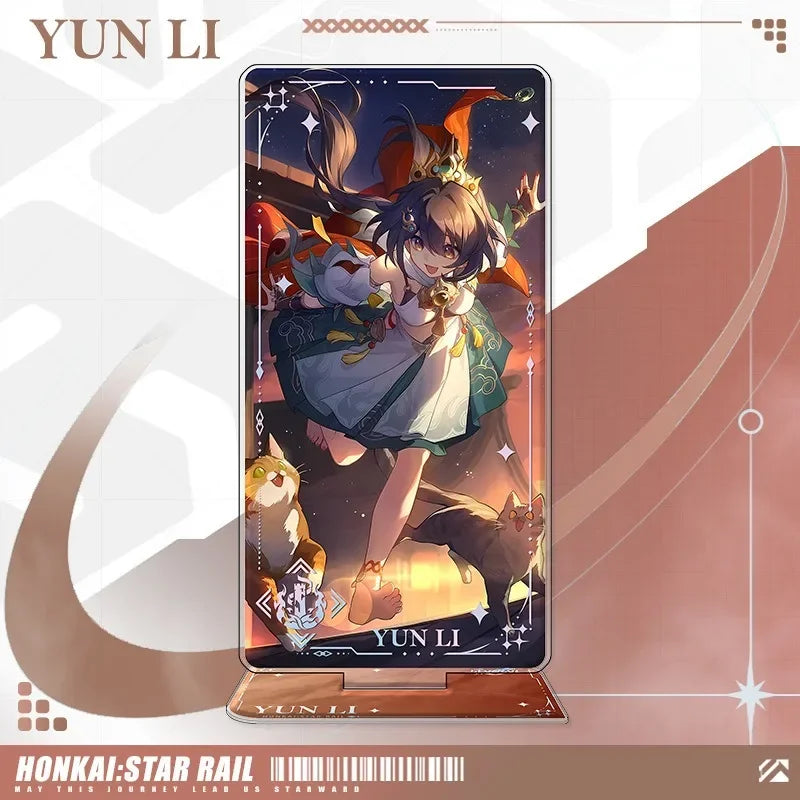 Honkai: Star Rail – Présentoirs Acryliques Light Cone | 16 cm – Plusieurs personnages