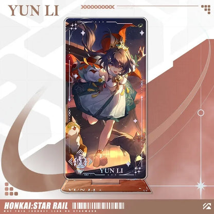 Honkai: Star Rail – Présentoirs Acryliques Light Cone | 16 cm – Plusieurs personnages